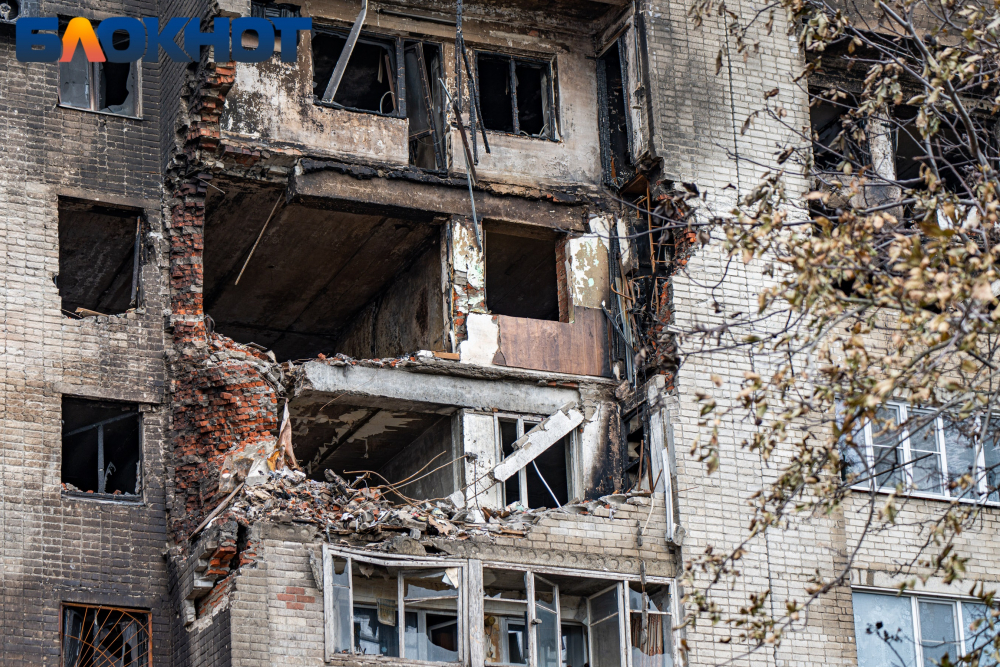 Краевые власти выделили 47 млн рублей на восстановление разрушенного дома в Ейске
