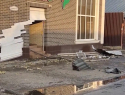 Появилось видео атакованного беспилотниками ВСУ дома в Краснодаре 
