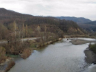 В Белореченском районе на реке Пшиш возможен подъем уровня воды