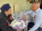 Депутат Гордумы Краснодара поздравил с 80-летием Победы ветерана Галину Вшивцеву