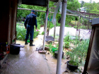 Из-за мощного дождя на Кубани подтопило город