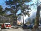 В Анапе выясняют причины крупного пожара в скейт-парке