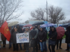 В Новороссийске сошлись верующие и митингующие на акции против постройки храма