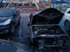  На Театральной площади в Краснодаре произошел пожар 