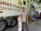 В хуторе Ленина прошла акция «Спасём одну жизнь» ко Дню Государственного флага