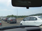 Машины застряли в 12-километровых пробках на трассе М-4 «Дон» в Горячем Ключе