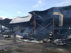  Крупный пожар в краснодарском мебельном центре «Снежная королева»: открытое горение ликвидировали 