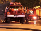 В Краснодарском крае охвачен огнем вагон с пиломатериалами