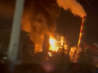 В Туапсе загорелась нефтебаза после возможной атаки БПЛА