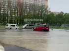 Краснодар опять затопило, на улицах работает спецтехника 