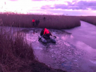 В Краснодарском крае двое рыбаков провалились под лёд