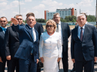 Валентина Матвиенко осмотрела площадь Святого князя Владимира и ЖК «Российский»