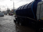 Талую и дождевую воду по 118 адресам откачали в Краснодаре