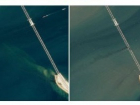 Появились снимки Крымского моста из космоса до и после взрыва: хроника событий