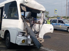 Под Краснодаром в результате ДТП автобуса и маршрутки пострадали семь человек 