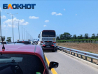 В Краснодарском крае на трассе М-4 «Дон» образовалась 11-километровая пробка