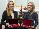 Сочинских олимпийских чемпионок по теннису Веснину и Макарову наградили орденами Дружбы 