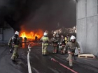 На окраине Краснодара тушат пожар площадью более 2000 кв. м.