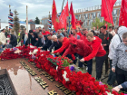 В День Победы коммунисты возложили цветы к Вечному Огню в Краснодаре