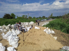 Река Кубань угрожает затоплениями в Крымском районе