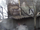 В Новороссийске загорелся частный дом