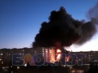 В Ейске горят пять этажей дома после падения СУ-34