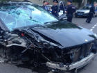 Краснодарская автоледи на «Мерседесе» врезалась в столб и сломала челюсть