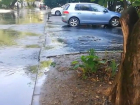 Авиагородок в Краснодаре затопило водой из канализации