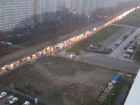В Краснодаре на ул. Героев-Разведчиков образовалась рекордная пробка 