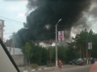  В Армавире вспыхнула гора из автопокрышек