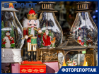 Снежные фонари, игрушки с символом Дракона и Щелкунчики: в Краснодаре показали новогоднюю ярмарку