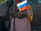 В Краснодар въехала колонна военных КамАЗов Росгвардии со спецоперации на Украине: видео