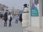 В Анапе страшный снеговик-хулиган напугал прохожих