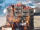 На Кубани уничтожено 40 тонн санкционных продуктов