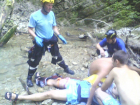 В Сочи турист сорвался с высоты в районе водопада Бзогу