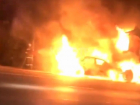 В Динском районе водитель въехал в фуру и сгорел заживо