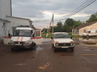 В посёлке Ильском после залпового ливня вода зашла в 20 домов
