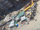 На стройплощадке в Краснодаре рухнул автокран
