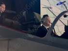 Владимир Путин протестировал авиатренажер в летном училище Краснодара