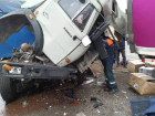 Три грузовика столкнулись в Краснодарском крае