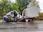 Водитель разорванной ГАЗели чудом выжил в жесткой аварии с КамАЗом на выезде из Кореновска