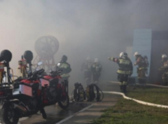 На Кубани полыхал нефтеперерабатывающий завод