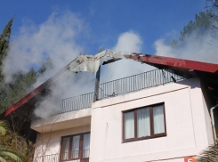 В сочинском пансионате произошел пожар