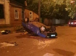 Авария с «перевертышем» произошла в Краснодаре