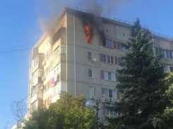 В пожаре на Тюляева в Краснодаре пострадал один человек