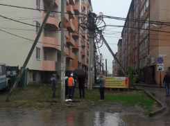 В Краснодаре 30 домов находились без электричества целые сутки