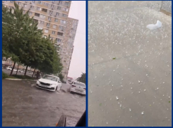 Мегаливень и крупный град устроили стресс-тест Краснодару
