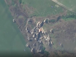 На Кубанском острове уничтожили французские самоходки «Цезарь»