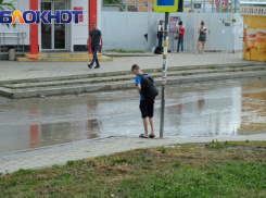 Одни из самых сильных ливней прошли в Краснодарском крае