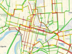 Пробки в Краснодаре приблизились к критичной отметке
